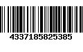 Código de Barras 4337185825385