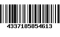 Código de Barras 4337185854613