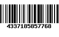 Código de Barras 4337185857768