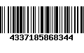 Código de Barras 4337185868344