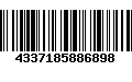 Código de Barras 4337185886898