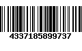 Código de Barras 4337185899737