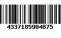 Código de Barras 4337185904875