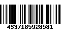 Código de Barras 4337185928581