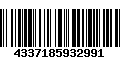 Código de Barras 4337185932991