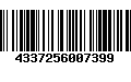 Código de Barras 4337256007399