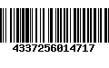 Código de Barras 4337256014717