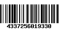 Código de Barras 4337256019330