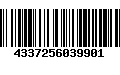 Código de Barras 4337256039901