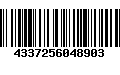 Código de Barras 4337256048903