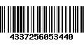 Código de Barras 4337256053440