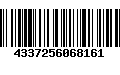 Código de Barras 4337256068161