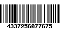 Código de Barras 4337256077675