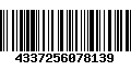 Código de Barras 4337256078139