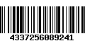 Código de Barras 4337256089241