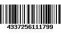 Código de Barras 4337256111799