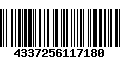 Código de Barras 4337256117180