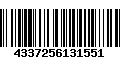 Código de Barras 4337256131551