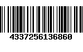 Código de Barras 4337256136860