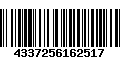 Código de Barras 4337256162517