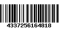 Código de Barras 4337256164818