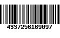 Código de Barras 4337256169097