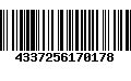 Código de Barras 4337256170178