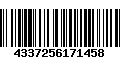 Código de Barras 4337256171458