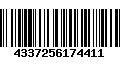 Código de Barras 4337256174411