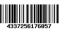 Código de Barras 4337256176057