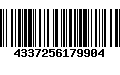 Código de Barras 4337256179904