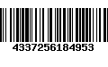 Código de Barras 4337256184953