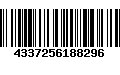 Código de Barras 4337256188296