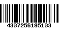 Código de Barras 4337256195133