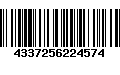 Código de Barras 4337256224574