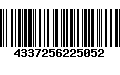 Código de Barras 4337256225052