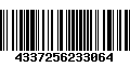 Código de Barras 4337256233064