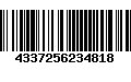 Código de Barras 4337256234818