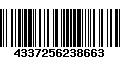 Código de Barras 4337256238663