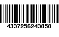 Código de Barras 4337256243858