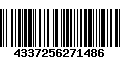 Código de Barras 4337256271486