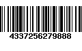 Código de Barras 4337256279888