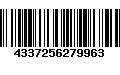 Código de Barras 4337256279963