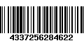 Código de Barras 4337256284622