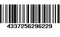 Código de Barras 4337256296229