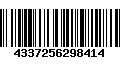 Código de Barras 4337256298414