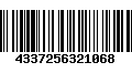 Código de Barras 4337256321068