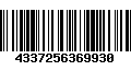 Código de Barras 4337256369930