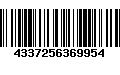 Código de Barras 4337256369954