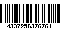 Código de Barras 4337256376761